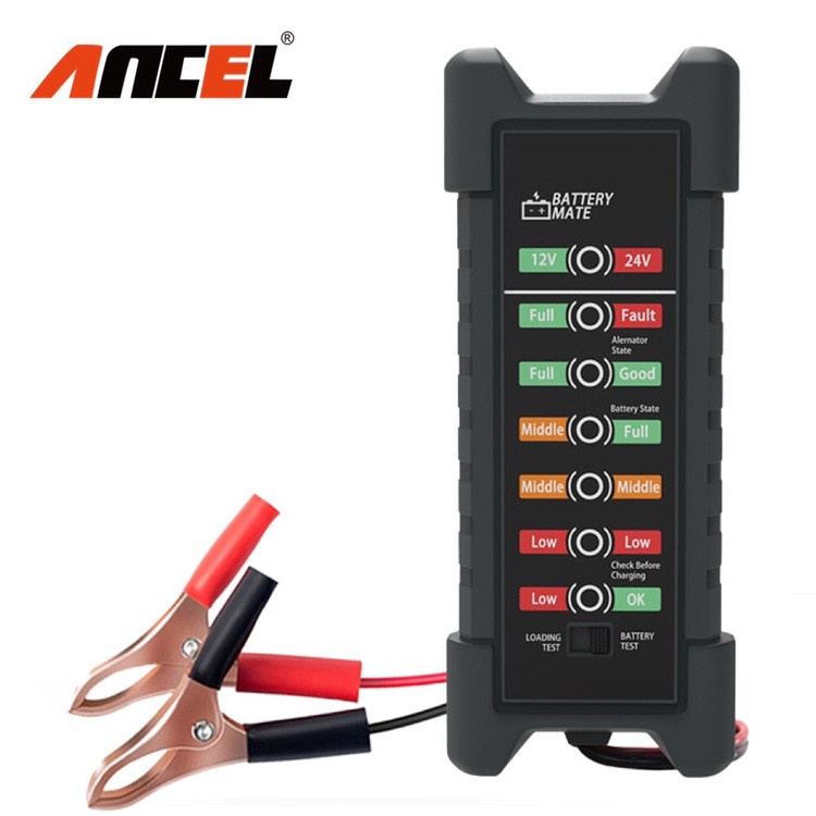 Ancel BM310 & BM410 Battery Mate 12V & 24V Digital Car Battery Tester Car Battery Test Car Battery A
