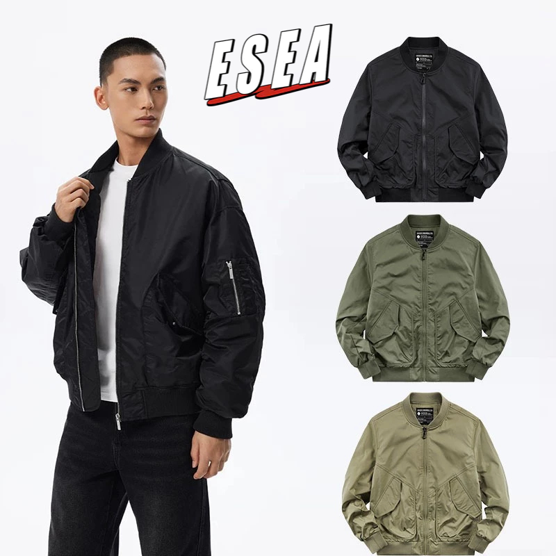 Bomber Esea Pilot Jacket Jacket Loose Baseball Casual Top