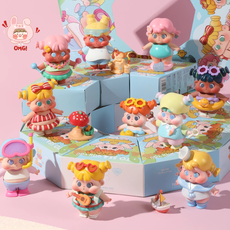 ส่งภายใน 24 ชั่วโมง ของแท้ QOQO TO SEA WITH YOU 1st Generation Blind Box