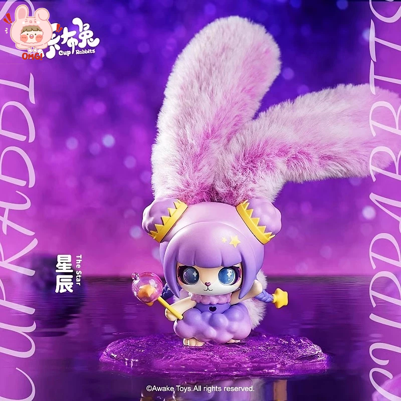 มีจําหน่ายในสต็อก Cup Rabbits The second generation of the Dream Adventure series blind box