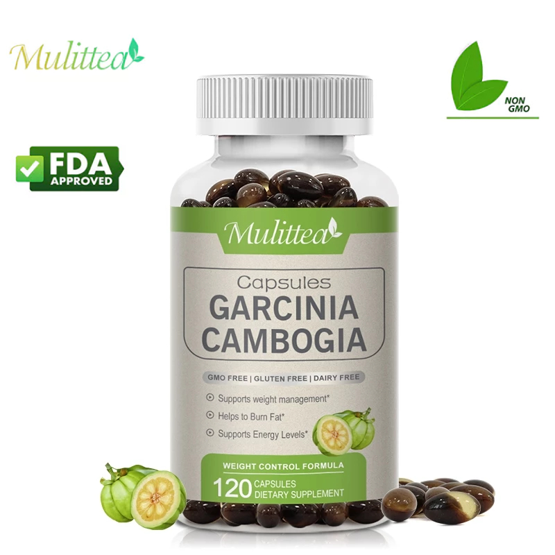 Mulittea Garcinia Cambogia Capsules ส้มแขก แคปซูล เน้นการสนับสนุนตามธรรมชาติสำหรับเป้าหมายน้ำหนักและพลังงาน