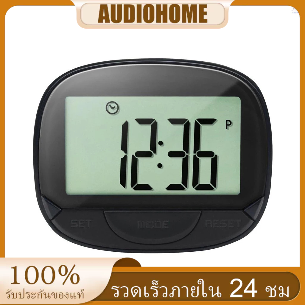 ก2ถึง) เครื่องนับก้าวก้าวก้าวก้าวแบบมัลติฟังก์ชั่นพร้อมคลิปสําหรับติดตามฟิตเนสสําหรับติดตามขั้นตอน / ระยะทางเดิน / แคลอรี่ จอภาพฟิตเนสแบบพกพาพร้อมฟังก์ชั่นนาฬิ