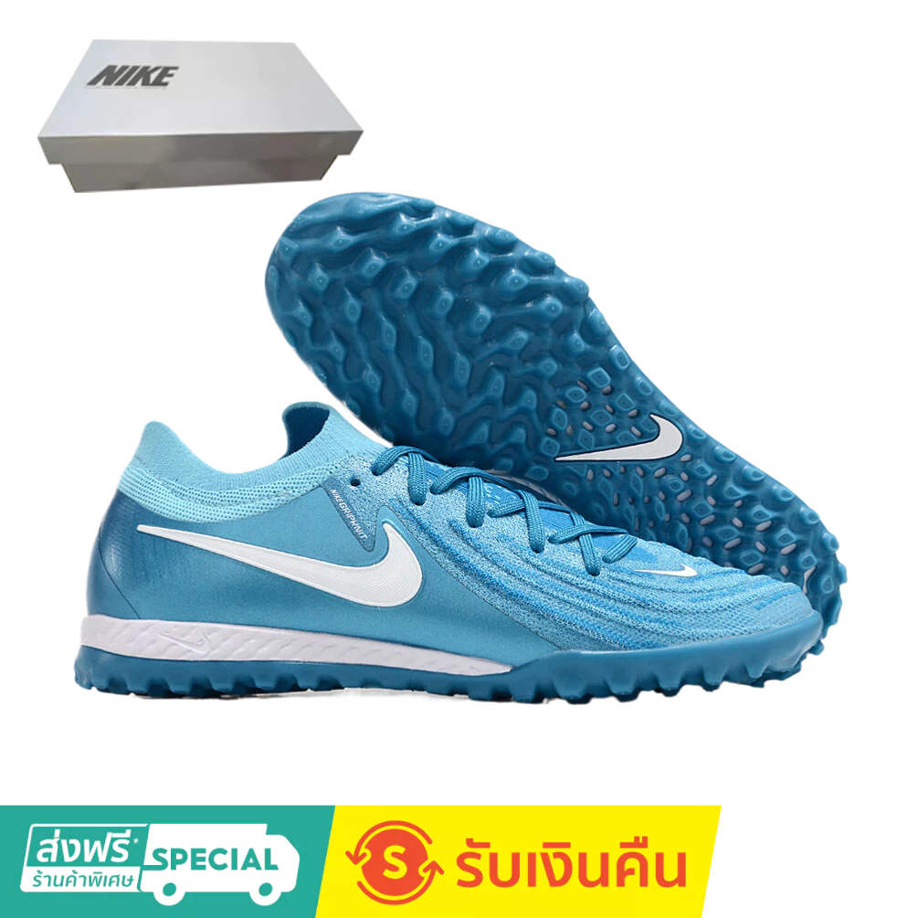 Phantom GX II Luna Elite TF 39-45 รองเท้าฟุตบอลถักกลางแจ้งสําหรับผู้ชายรองเท้าฟุตบอลกันลื่นและทนต่อการสึกหรอ