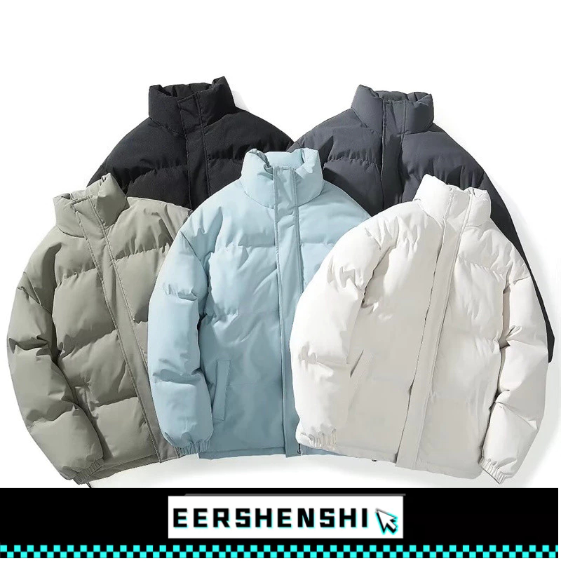 EERSHENSHI เสื้อผ้าฝ้ายยอดนิยมใหม่ยืนปกผู้ชายและผู้หญิงฤดูหนาวที่อบอุ่นทุกการแข่งขันเสื้ออินเทรนด์