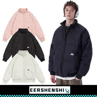 EERSHENSHI เสื้อผ้าฝ้ายผู้ชายยืนปกฤดูหนาวใหม่หลวมการออกแบบที…