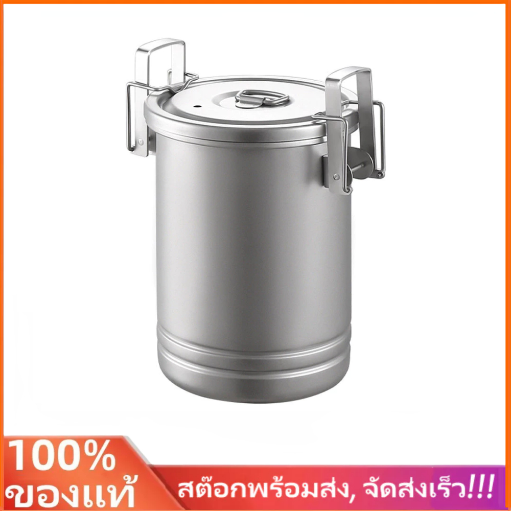 【SZ1】หม้อหุงข้าว ปิกนิก สเตนเลส อเนกประสงค์ แบบพกพา สําหรับตั้งแคมป์ เดินป่า ทําอาหาร กลางแจ้ง