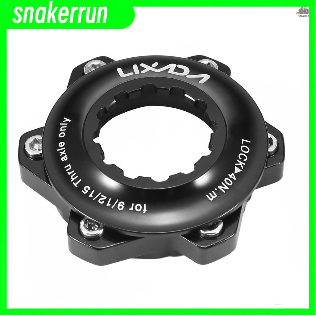 SNKE LIXADA  Aluminum Alloy Bike Centerlock Adapter to 6-Bolt Disc Brake Rotor Disc Brake Conversion