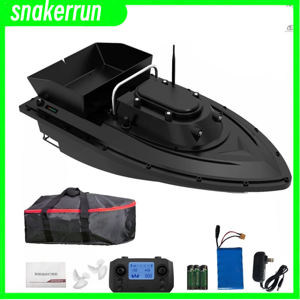 Snkr RC เหยื่อเรือสําหรับ Surf Fishing Beidou + GPS One-Key กลับ 400-500M พลังงานสูง 18000mAh แบตเตอรี่ 1.5 กก. โหลดสําหรับดึงตกปลาสุทธิรีโมทคอนโทรลเหยื่อตกปลาเรือ RC เรือ