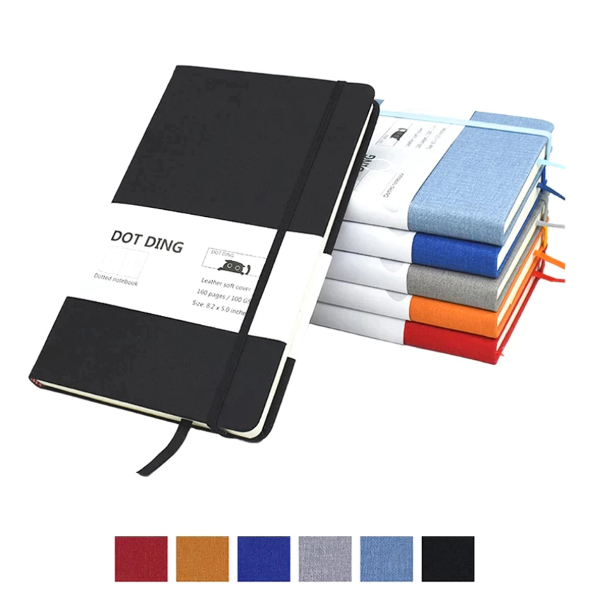 สมุดโน้ต ไดอารี่ PU ขนาด A5 100 GSM 160 หน้า