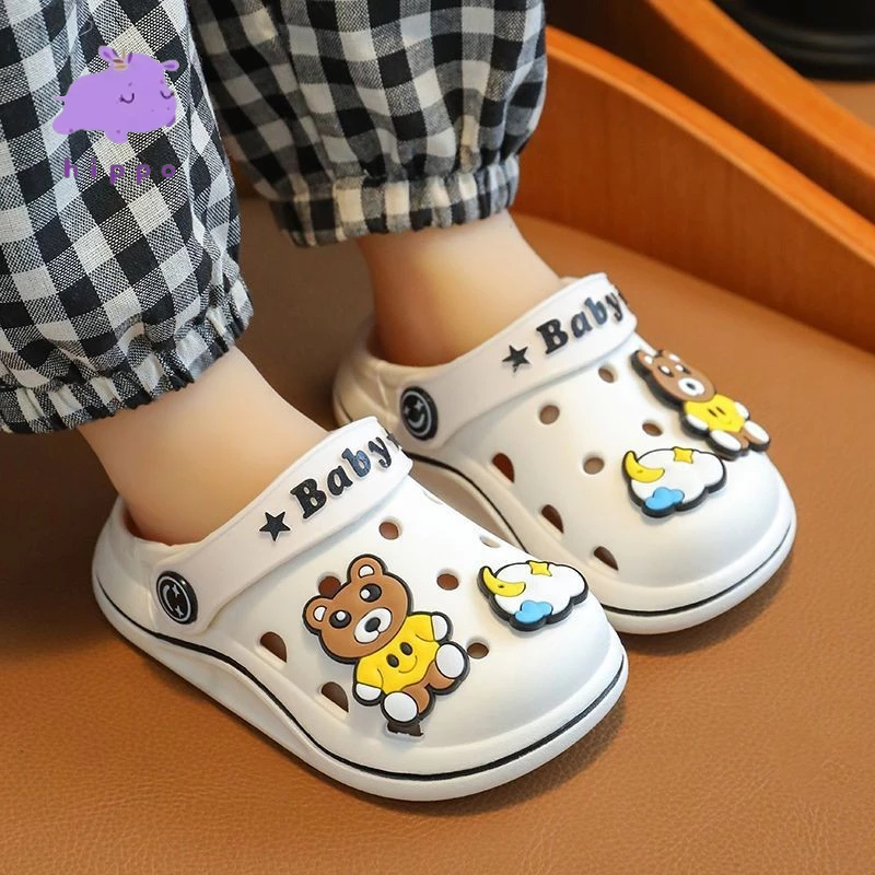 องเท้ารัดส้นเด็กน่ารัก รองเท้าแตะหัวโตเด็ก แฟชั่นน่ารัก ยางนิ่ม เบา ใส่สบาย เหมาะกับหน้าร้อน