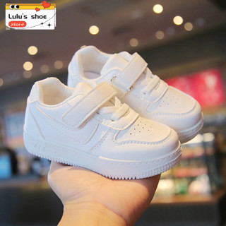 รองเท้าผ้าใบลําลอง พื้นนิ่ม กันลื่น สีขาว เหมาะกับใส่เดินกลา…