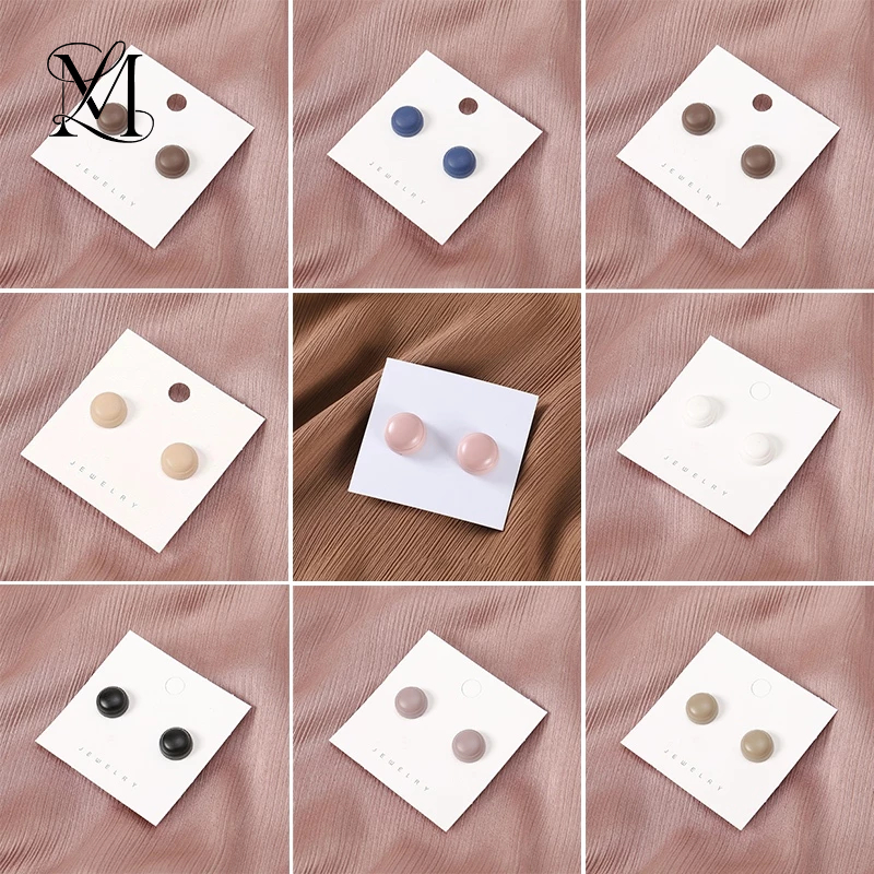 Lovosme ขายร้อนที่มีสีสัน Strong Magnetic Pins หัวเข็มขัด 2 คู่ผ้าพันคอ Hijab Clasp มุสลิม Multi Functional เข็มกลัด