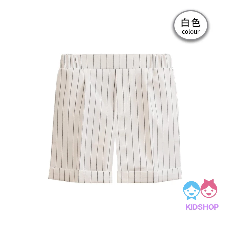 ฤดูร้อนสไตล์ใหม่เวอร์ชั่นเกาหลีกางเกงเด็กชายกางเกงขาสั้นลาย - รูปที่ 7