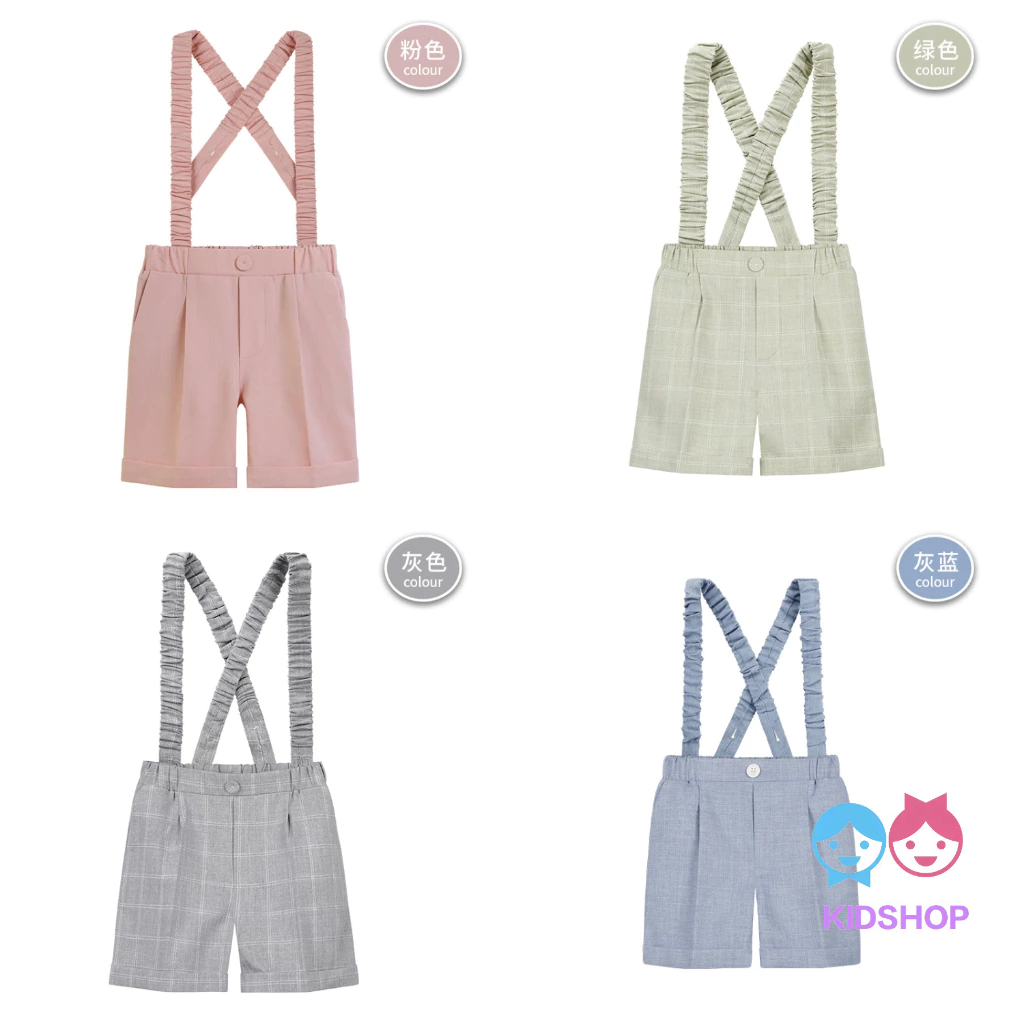 ฤดูร้อนสไตล์ใหม่เวอร์ชั่นเกาหลีกางเกงเด็กชายกางเกงขาสั้นลาย