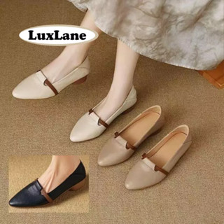 (ไม่มีกล่อง) LuxLane ผู้หญิงรองเท้าแบนสุภาพสตรีแฟชั่น Pointe…