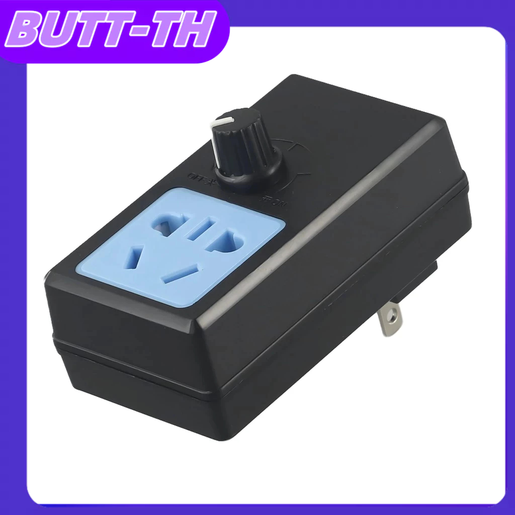 ตัวควบคุมความเร็วมอเตอร์ AC สวิตช์ตัวควบคุมแรงดันไฟฟ้าตัวแปรไฟฟ้า 220V