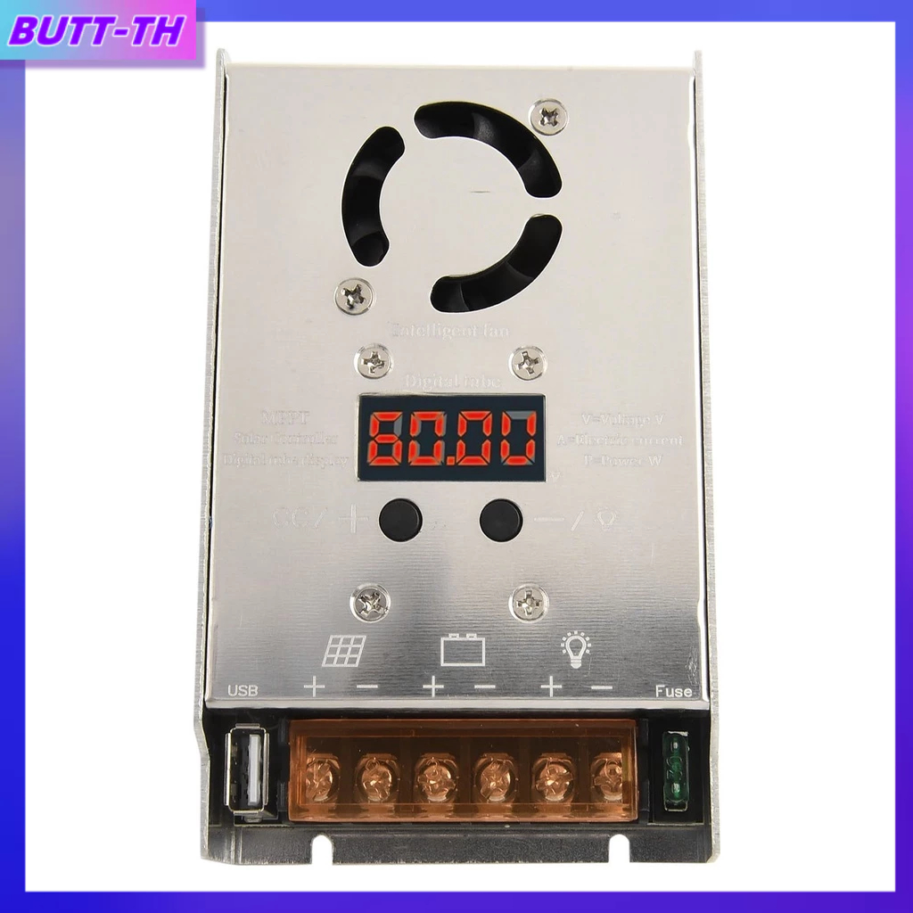 MPPT 600W Stepdown Solar Controller 18V-80V ชาร์จอินพุตสําหรับ 12V 24V แบตเตอรี่ลิเธียม