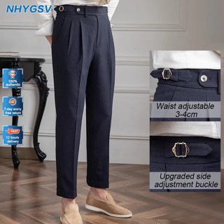 NHYGSV Perfect Pants™ กางเกงลำลองชาย เอวปรับได้ ผ้าไม่ยับ กา…