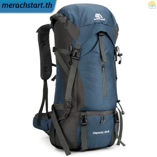 กระเป๋าเป้สะพายหลัง กันน้ํา ขนาด 70 ลิตร พร้อมผ้าคลุมกันฝน ส…