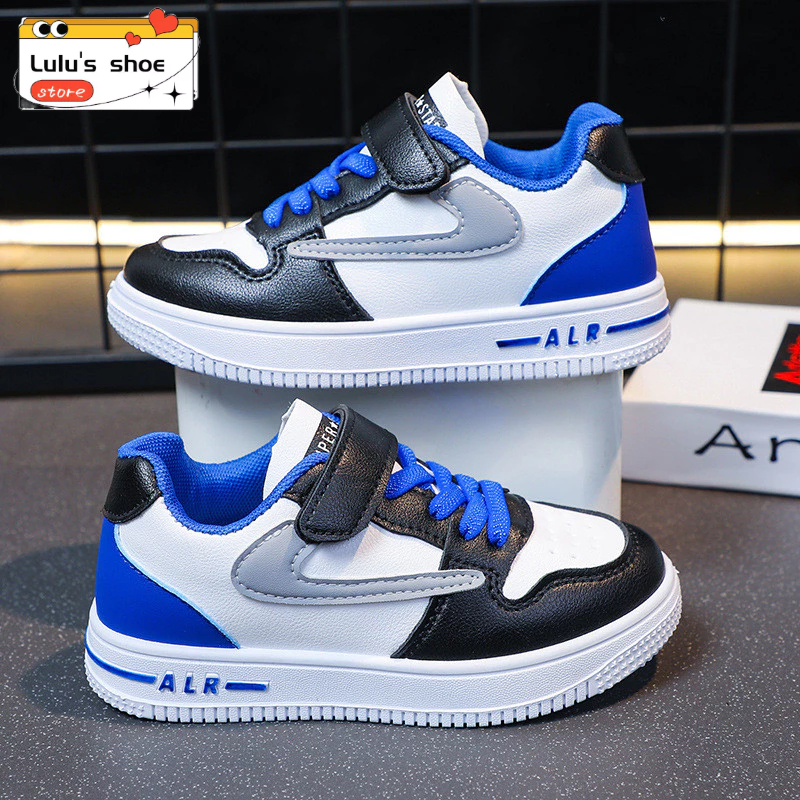 ขนาด 26-37 สไตล์ใหม่แฟชั่น Boys Low-Top รองเท้าเด็ก Casual Soft-Soled รองเท้าผ้าใบ