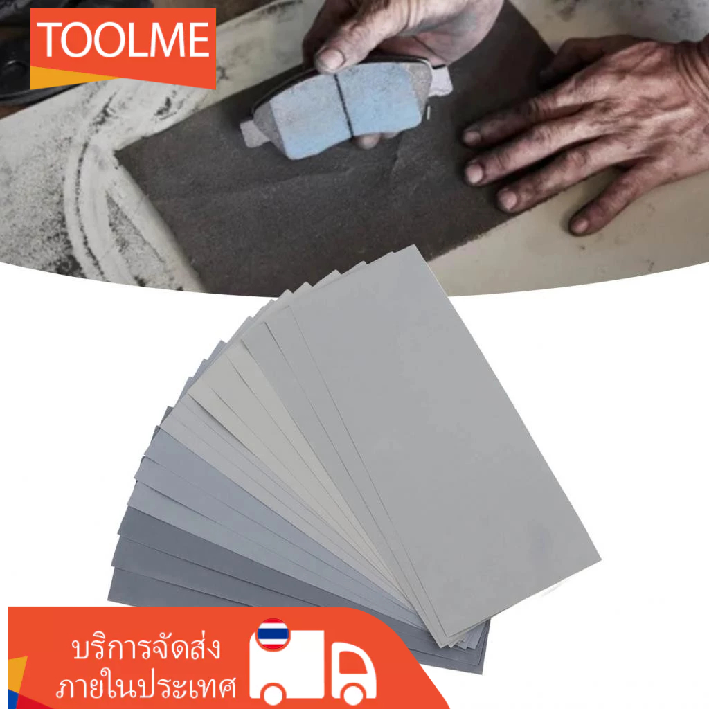 15pcs Sandpaper Set 2000 3000 5000 7000 10000(each 3pcs)grit kit ใช้งานง่ายสำหรับการขัดยานยนต์