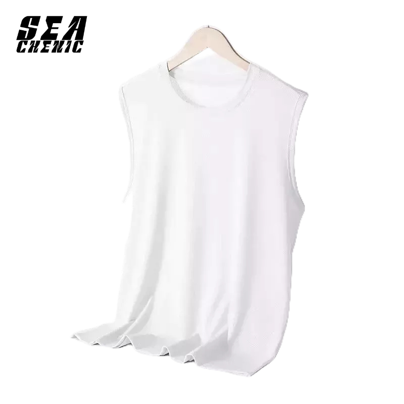 SEACHENIC เสื้อกั๊ก ผ้าตาข่าย ระบายอากาศได้ดี แบบแห้งเร็ว สําหรับผู้ชาย 2025