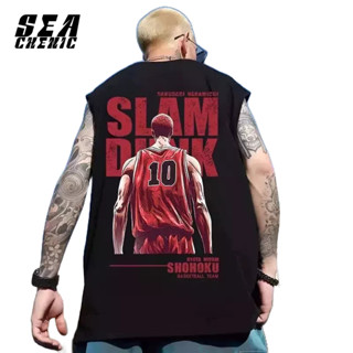 SEACHENIC (พร้อมส่ง) เสื้อกั๊กผู้ชายแบรนด์แฟชั่นญี่ปุ่นเสื้อ…