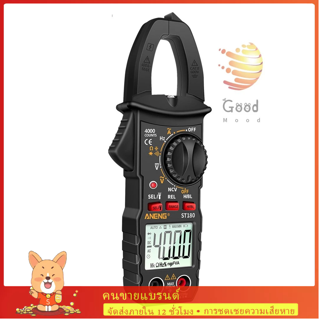 Aneng Hz Ncv Ohm Meter Tester Current Clamp Meter Universal Meter Tester Meter Current Ammeter Teste