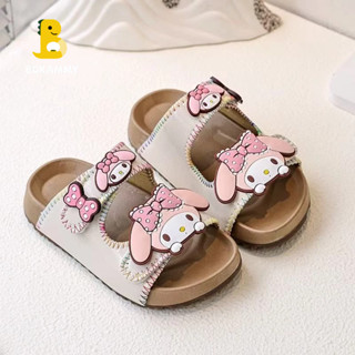 Labubu รองเท้าแตะหญิง สไตล์ใหม่สำหรับสาวๆ เหมาะสมในหน้าร้อน …