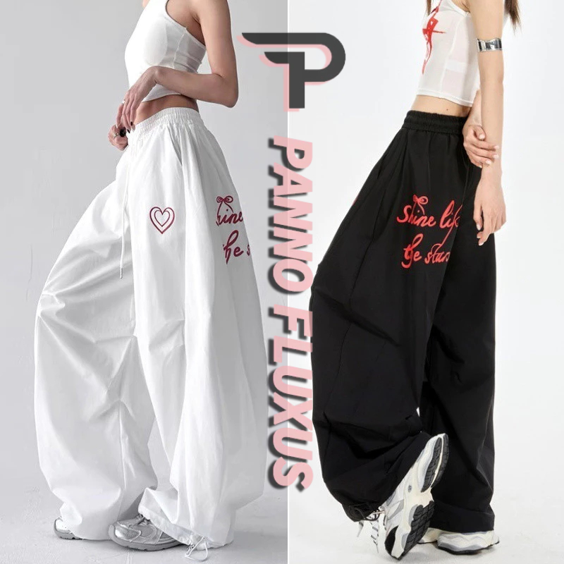 กางเกงลำลอง PannoFluxus สไตล์อเมริกันสตรีท ทรงหลวมสวมใส่ง่าย แห้งไว คุณภาพเยี่ยม