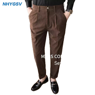 NHYGSV Corduroy Pants™ กางเกงลูกฟูกผู้ชาย ผ้าป้องกันรอยยับระ…