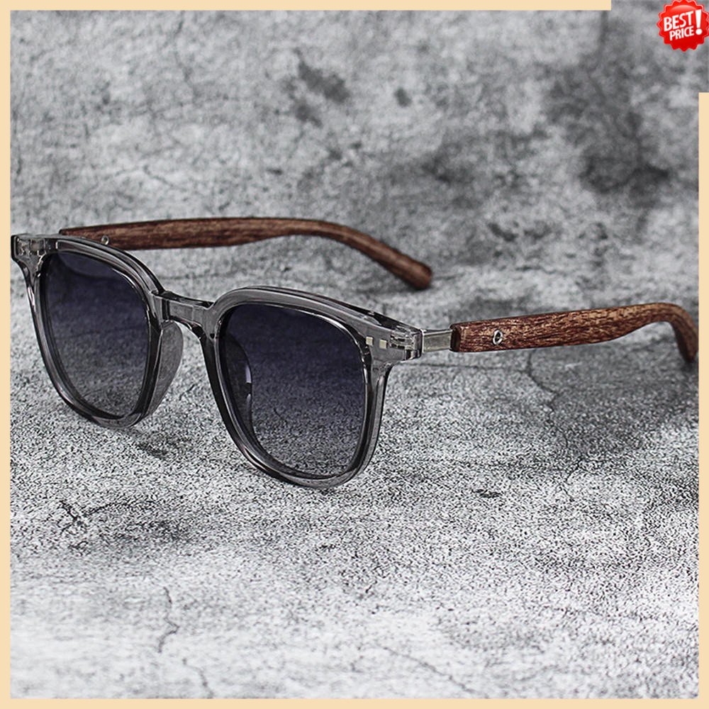 แว่นกันแดด_unisex_retro_เลนส์โพลาไรซ์ ป้องกันUV สำหรับการเดินทางและสวมใส่ง่ายขณะขับรถ