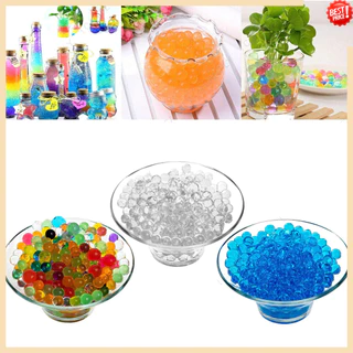 5000 ลูกปัดดอกไม้สําหรับ Centerpieces Rainbow แจกัน Filler ลูกปัดสําหรับ Soilless ปลูกกลิ่นหอม Diffusion เทียนลอยถือปลอดสารพิษลูกปัดสําหรับงานแต่งงาน Centerpiece ดอกไม้ Decora