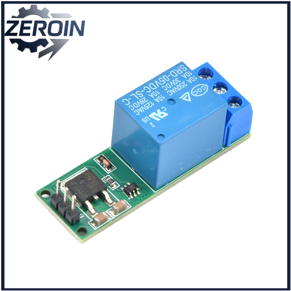 IO25B01 1 ช่อง 6-24v รีเลย์ล็อคตัวเอง Bistable (Latching) โมดูลรีเลย์