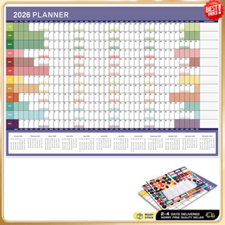 ปฏิทินแขวนผนัง Creative Design Planner สําหรับโฮมออฟฟิศภาษาอ…