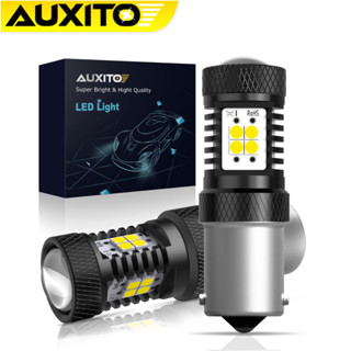 AUXITO 2PC 1156 P21W BA15S ไฟ LED 3030smd LED ไฟวิ่งกลางวัน …