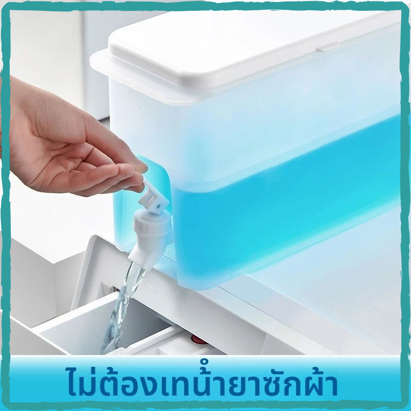 ขวดพลาสติกเปล่า แบบกด จุของได้เยอะ สีโปร่งใส สําหรับใส่น้ํายาซักผ้า