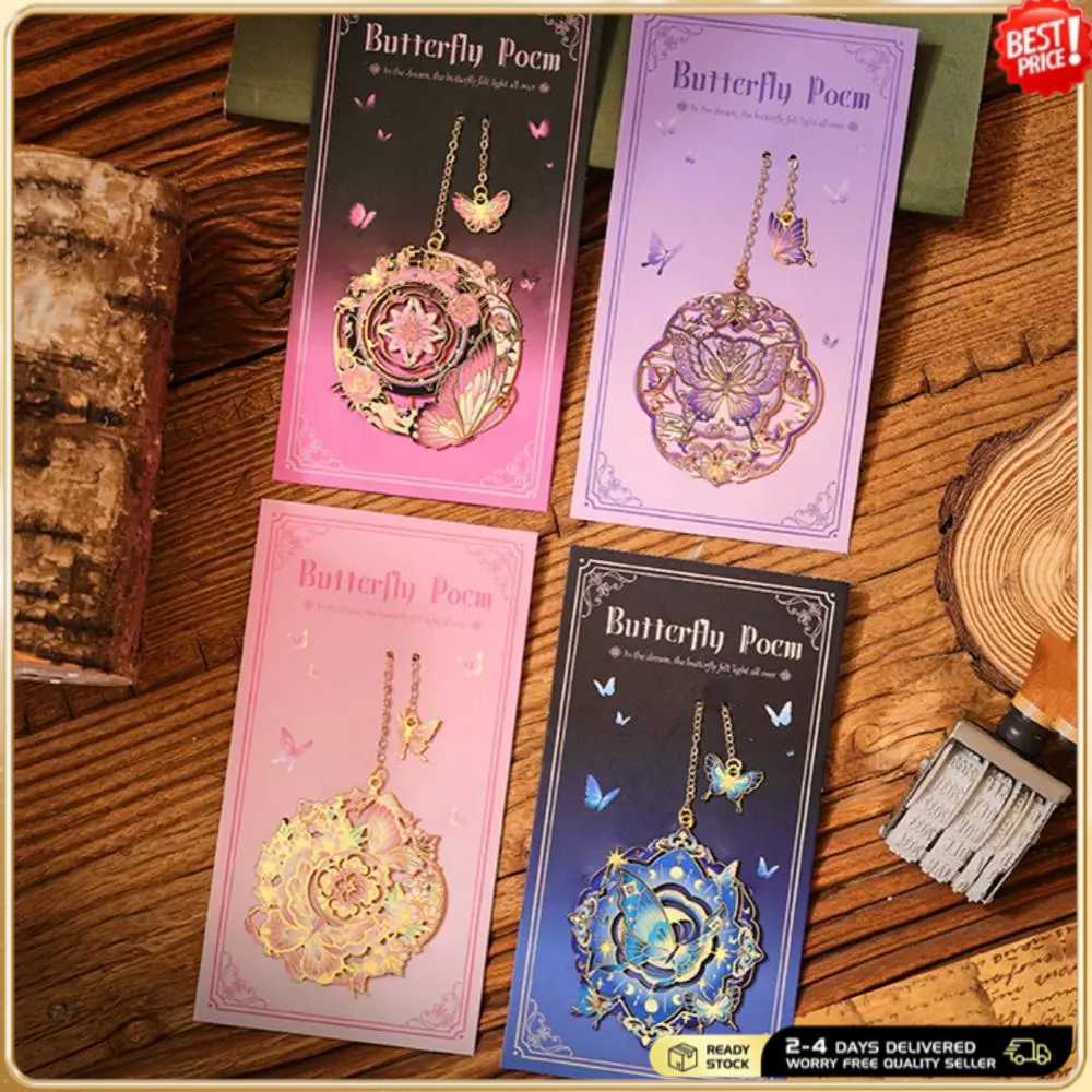 ที่คั่นหนังสือผีเสื้อโลหะสําหรับผู้หญิง-เครื่องหมายหนังสือวางหน้าน่ารักที่ไม่ซ้ํากันสําหรับครูนักเรียนของขวัญสาววัยรุ่นหนังสืออ่านคนรักนักเขียน,เครื่องหมายหนังสือสํา