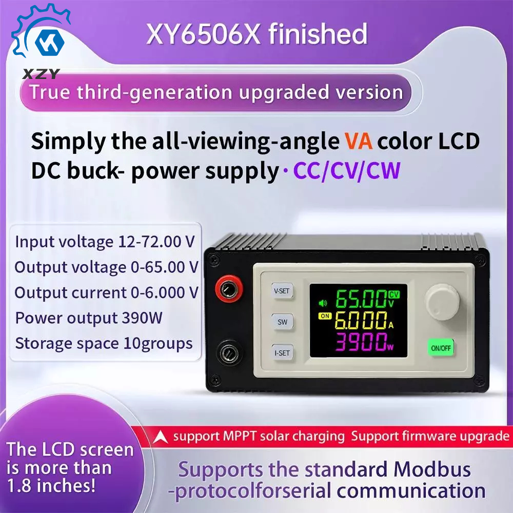 XY6506X XY6509X DC DC Buck Converter CC CV 12-72V 6A 9A ขั้นตอนลงโมดูลปรับตัวควบคุมห้องปฏิบัติการแหล