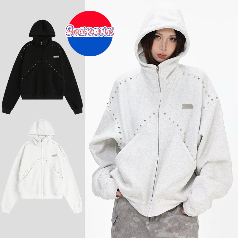 เสื้อสเวตเตอร์ฮู้ดดี้ SUIKONE ซุยโคเนะ สไตล์เก๋ สวมใส่สบาย