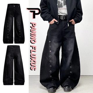 กางเกงยีนส์ผู้ชาย PannoFluxus ดีไซน์ย้อนยุค อเมริกัน พร้อมรู…