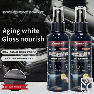 Car Plastic Restorer Back To Black Gloss Cleaning Auto Polish Repair Coating Renova 120ml