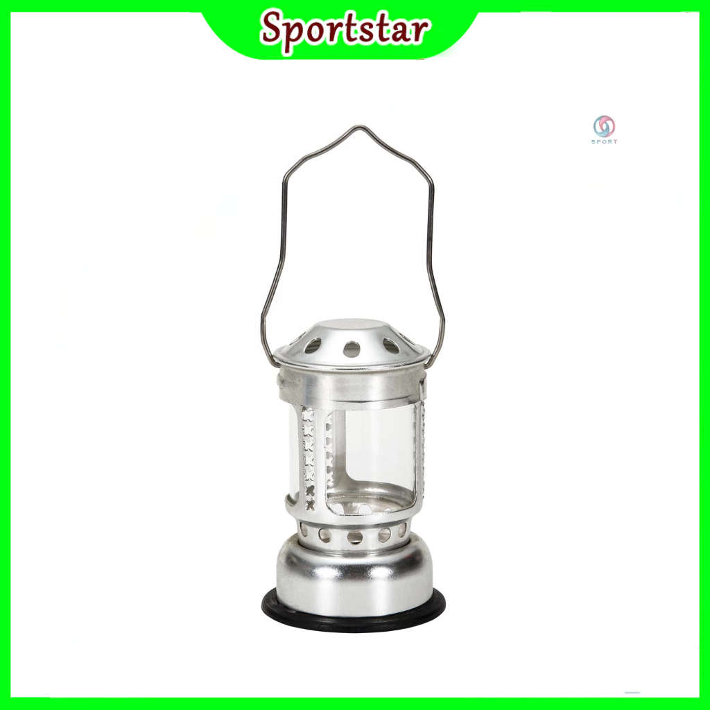 Hanging Outdoor Camping Aluminium Alloy Candle Lamp Portable Candle Holders Night Fishing