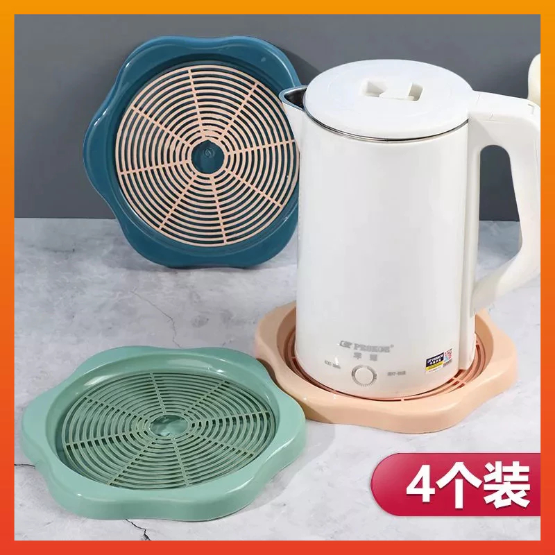 เสื่อกาต้มน้ําถาดป้องกันการรั่วในครัวเรือนเสื่อกระติกน้ําร้อน Anti-Dirt Thermos Coaster ขวดชา Anti-Slip Mat หนาฉนวนกันความร้อน Mat