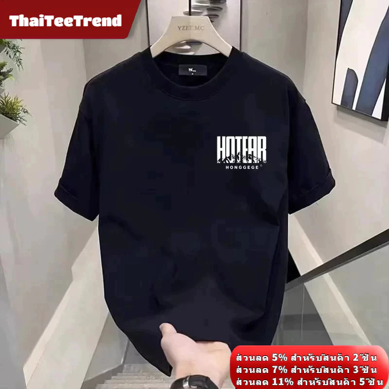 Americanตัวอักษรพิมพ์ลายเสื้อยืดสีดำผู้ชายผ้าฝ้าย Combedคอกลมแขนสั้นt shirtวัยรุ่นsummerแฟชั่นเสื้อ oversize
