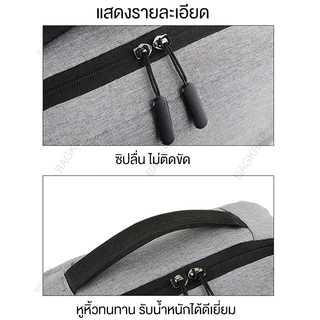 BAGKRAP กระเป๋าเป้สะพายหลังผู้ชาย ชาร์จUSBอเนกประสงค์ น้ำหนักเบา กระเป๋าเป้สะพายหลัง