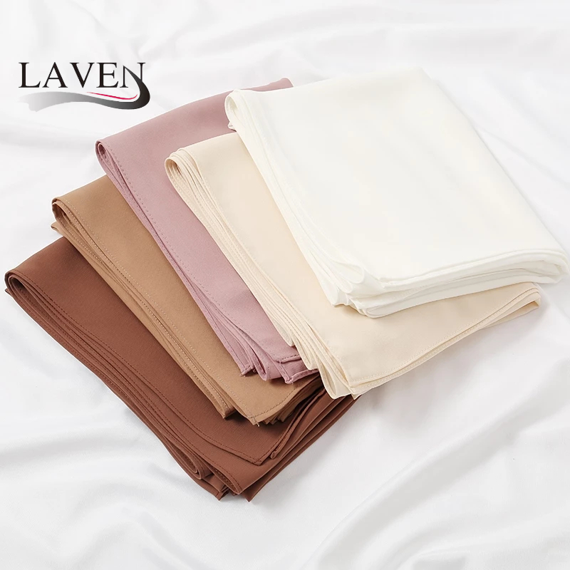 Laven เพชรชีฟองพรีเมี ่ ยมผ ้ าพันคอชีฟองหนาฟอง Heavy ชีฟองฮิญาบมุสลิม Tudung ผู ้ หญิงผ ้ าคลุมไหล ่ ราคา ถูกที่สุด ดีลบีเคเค แกลเลอรีภาพที่ 6