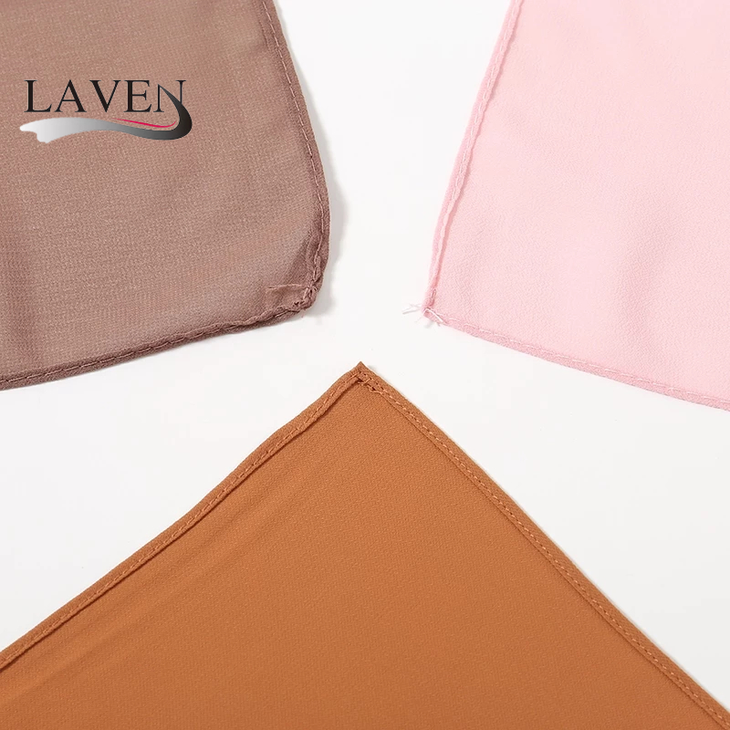 Laven เพชรชีฟองพรีเมี ่ ยมผ ้ าพันคอชีฟองหนาฟอง Heavy ชีฟองฮิญาบมุสลิม Tudung ผู ้ หญิงผ ้ าคลุมไหล ่ ราคา ถูกที่สุด ดีลบีเคเค แกลเลอรีภาพที่ 7