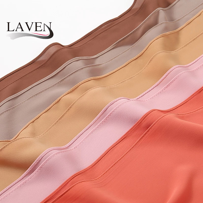 Laven เพชรชีฟองพรีเมี ่ ยมผ ้ าพันคอชีฟองหนาฟอง Heavy ชีฟองฮิญาบมุสลิม Tudung ผู ้ หญิงผ ้ าคลุมไหล ่ ราคา ถูกที่สุด ดีลบีเคเค แกลเลอรีภาพที่ 8