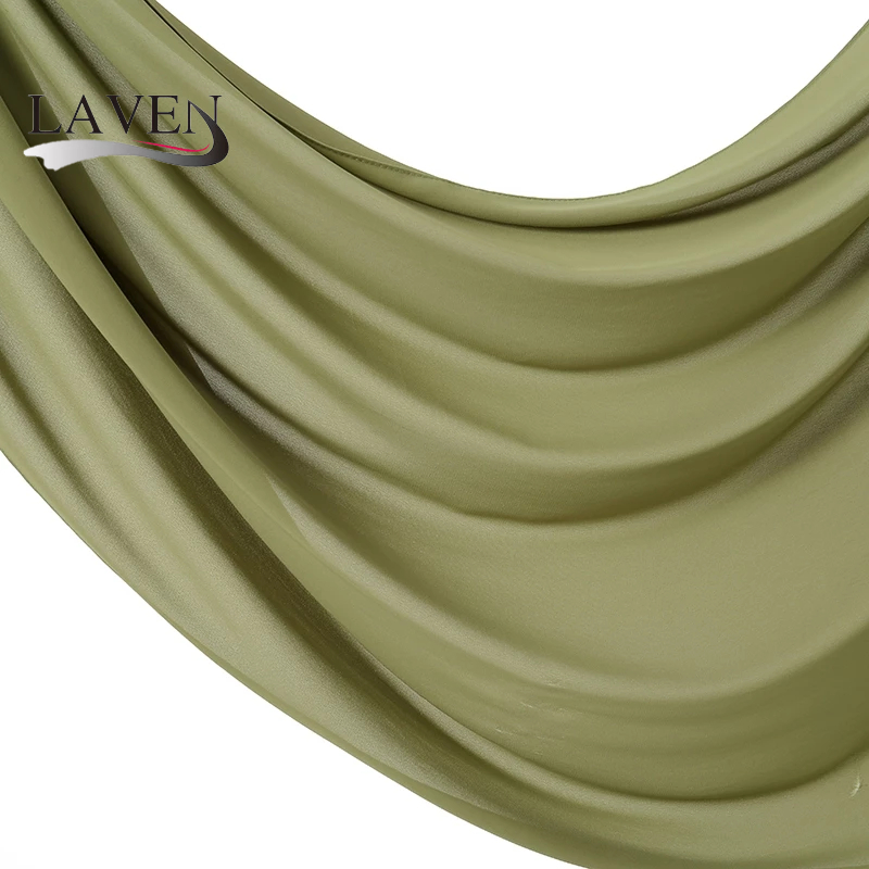 Laven เพชรชีฟองพรีเมี ่ ยมผ ้ าพันคอชีฟองหนาฟอง Heavy ชีฟองฮิญาบมุสลิม Tudung ผู ้ หญิงผ ้ าคลุมไหล ่ ราคา ถูกที่สุด ดีลบีเคเค แกลเลอรีภาพที่ 9